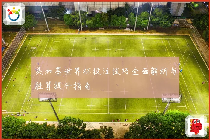 美加墨世界杯投注技巧全面解析与胜算提升指南